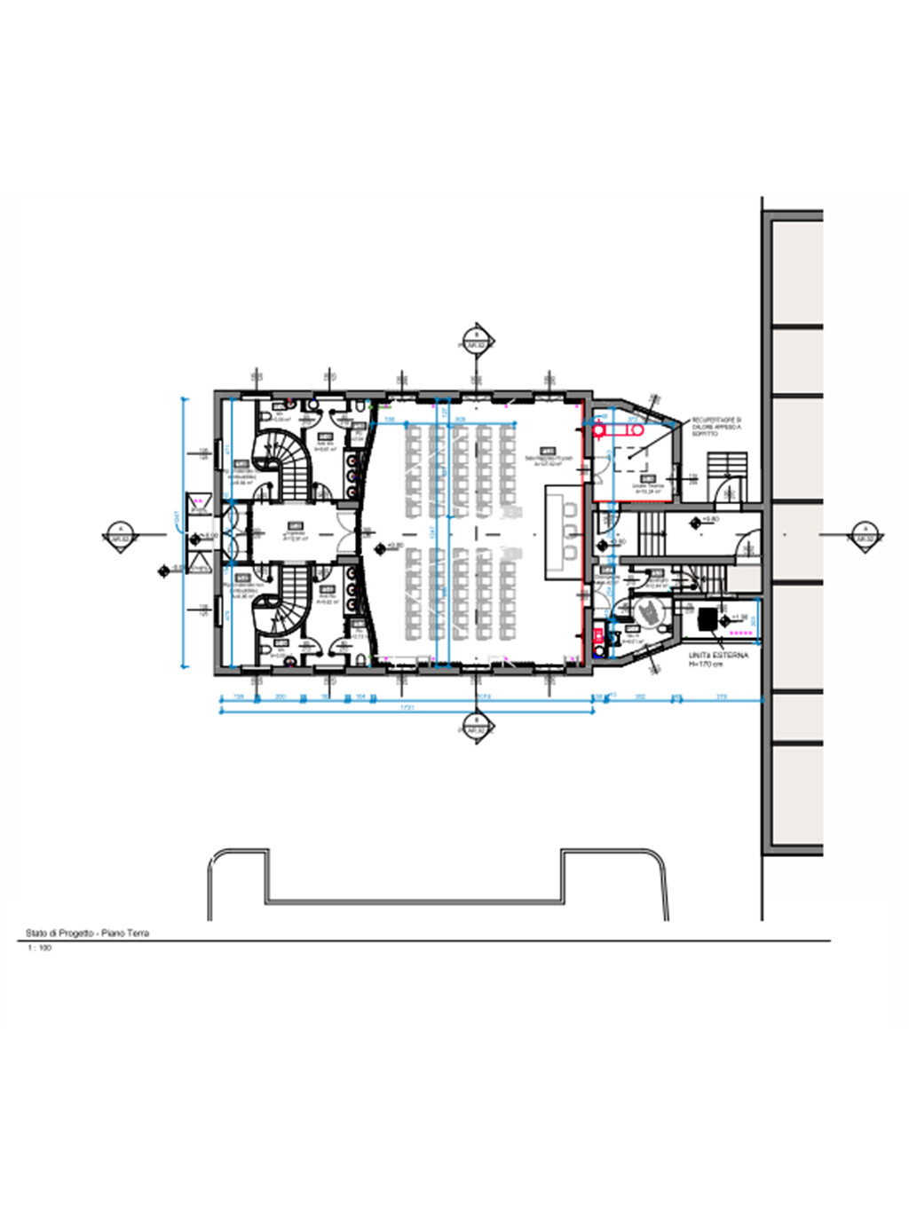 Sala Congressi e Sala Rappresentanza