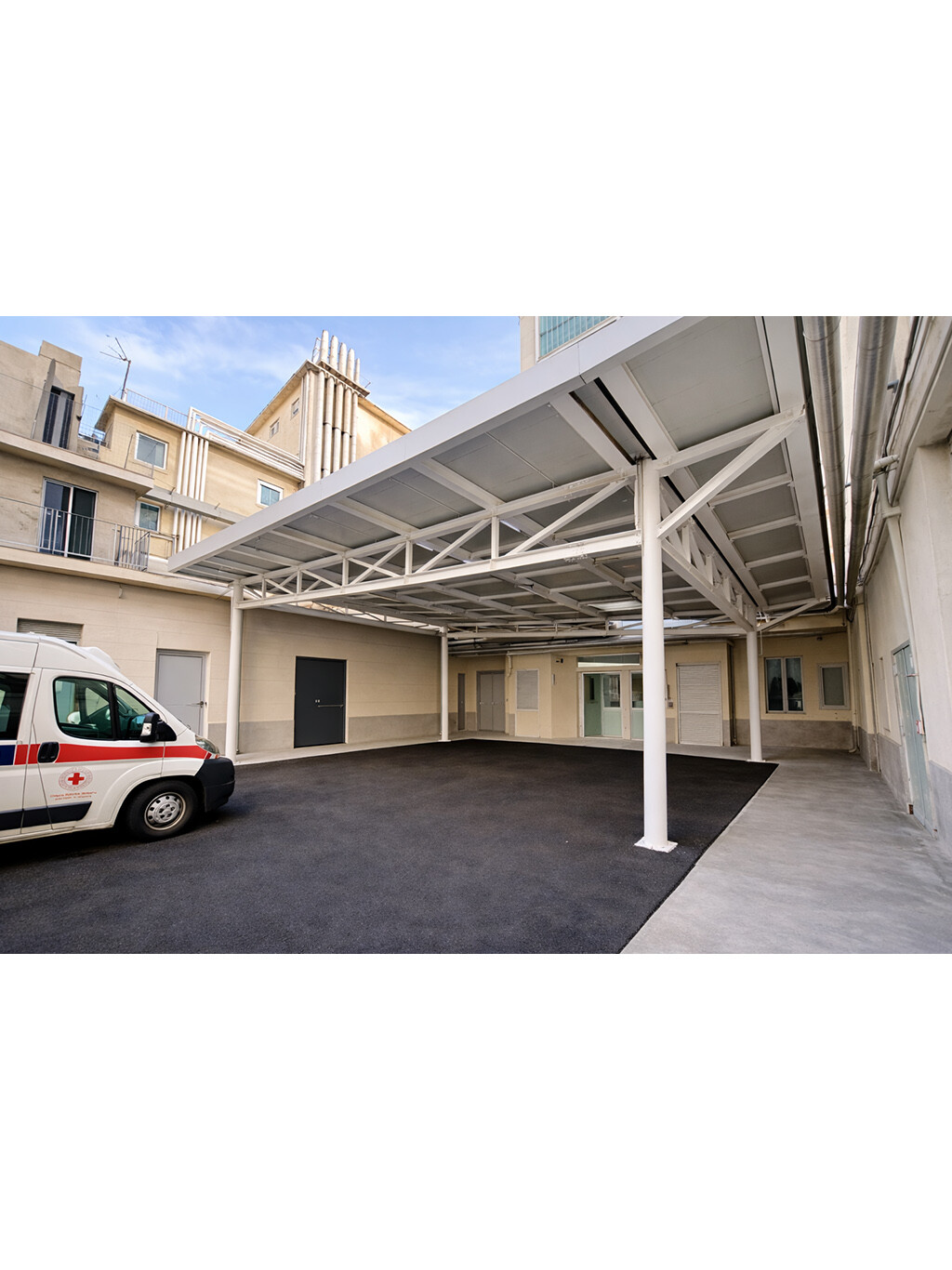 Pensilina Ospedale Imperia