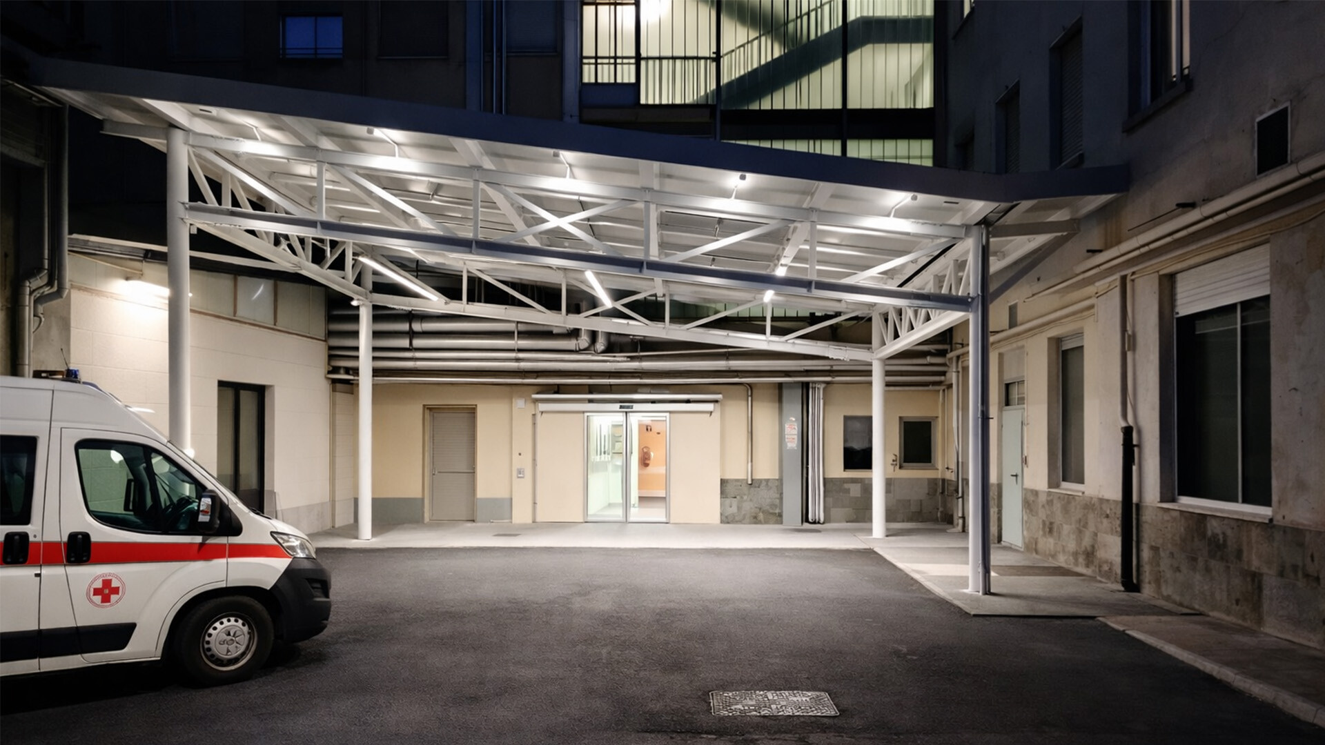 Pensilina Ospedale Imperia
