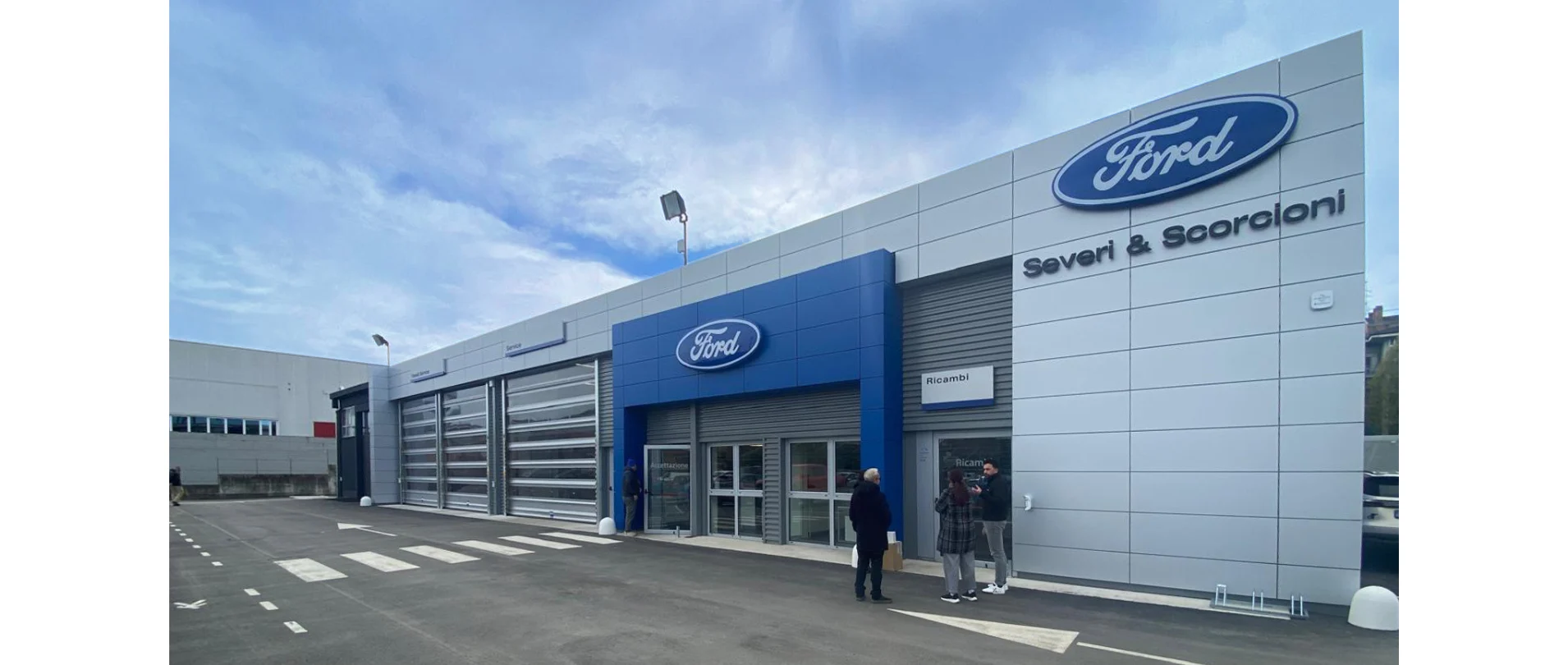 NUOVO IMPIANTO SERVICE FORD: COMPLETATO L’INTERVENTO DI RISTRUTTURAZIONE