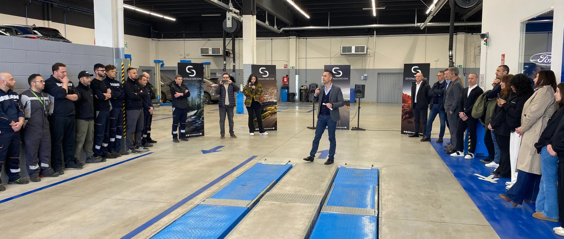 NUOVO IMPIANTO SERVICE FORD: COMPLETATO L’INTERVENTO DI RISTRUTTURAZIONE