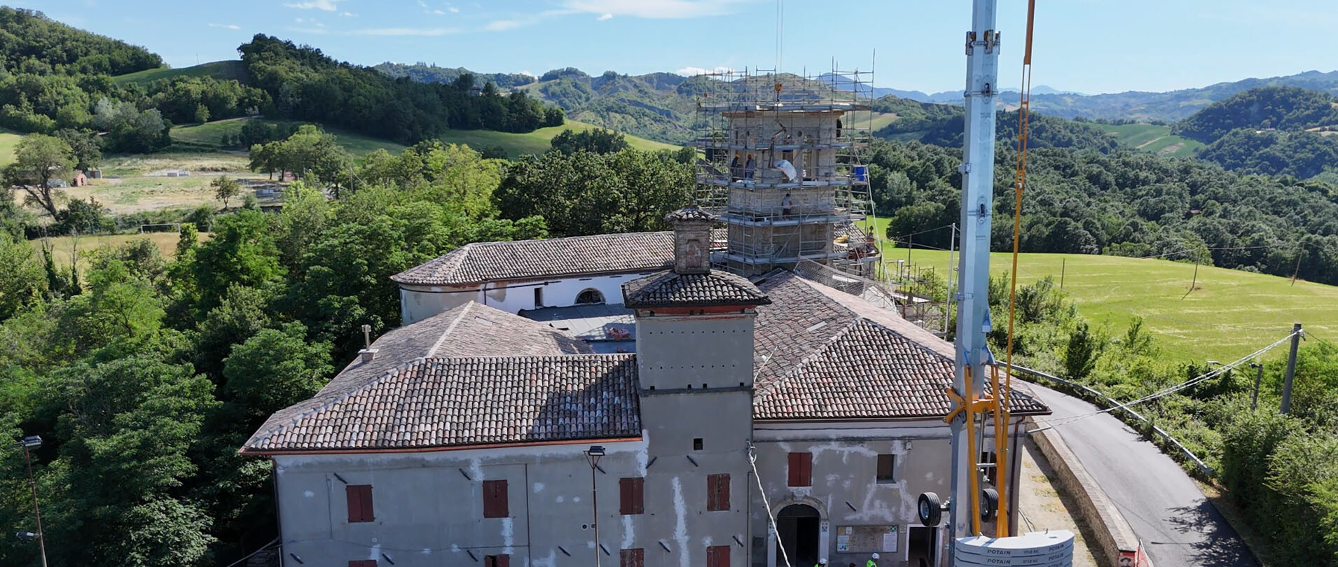 Consolidamento strutturale e miglioramento sismico della Pieve dei Santi Eleucadio e Valentino