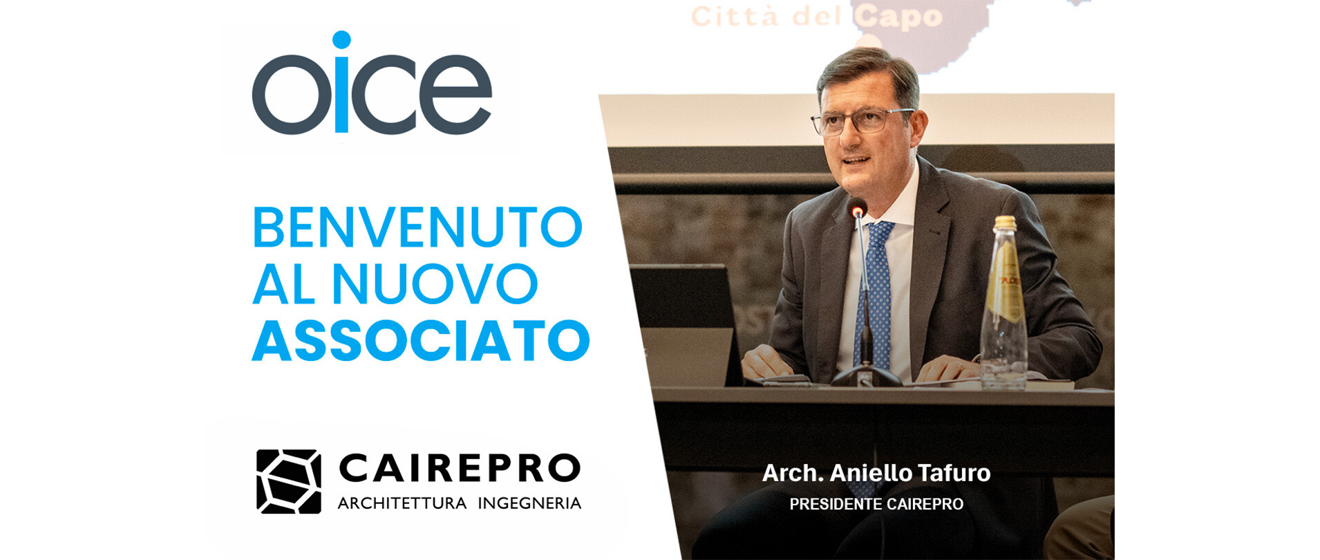 CAIREPRO entra a far parte di OICE come associato effettivo